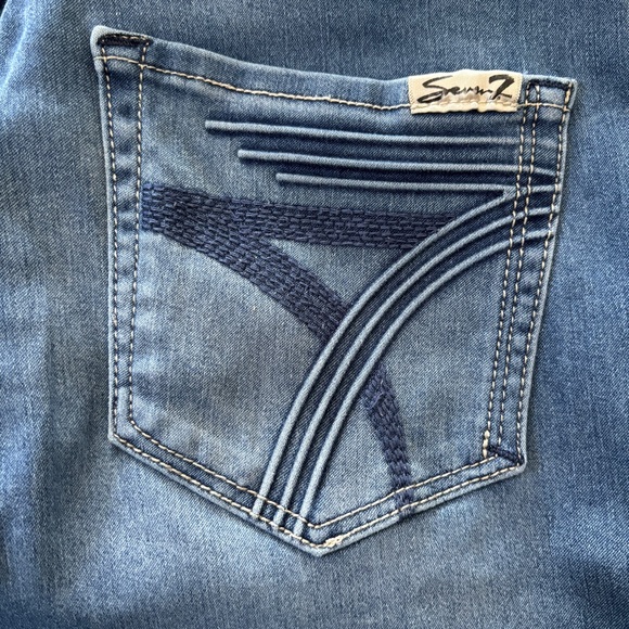 Seven 7 Skinny Ankle Crop Jeans 4 - Picture 12 of 12